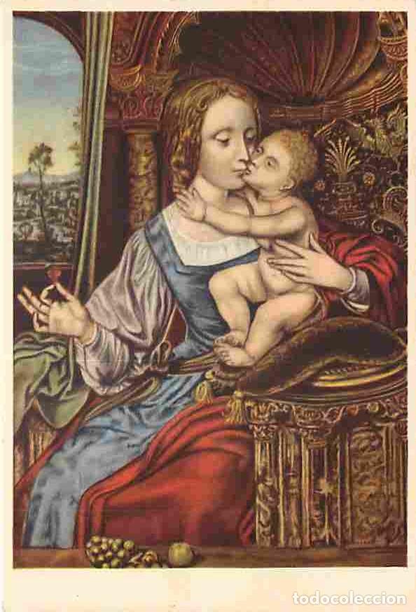 Postales: Art - Peinture - Quinten Metsys - La Madonne avec l'Enfant J&eacute;sus - CPM - Voir Scans Recto-Verso