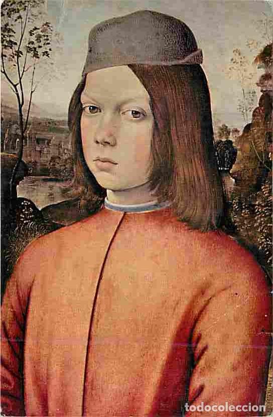 Postais: Art - Peinture - Bernardino Pinturicchio - Portrait de jeune gar&ccedil;on - CPM - Voir Scans Recto-Verso