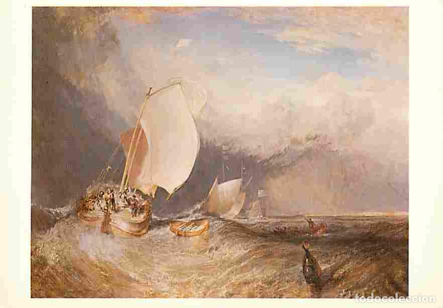 Cartes Postales: Art - Peinture - JMW Turner - Dutch Fishing Boats - CPM - Voir Scans Recto-Verso
