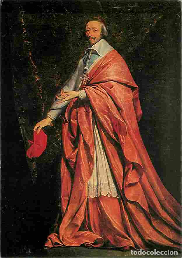 Postcards: Art - Peinture - Philippe de Champaigne - Portrait en pied du Cardinal de Richelieu - CPM - Voir Sca