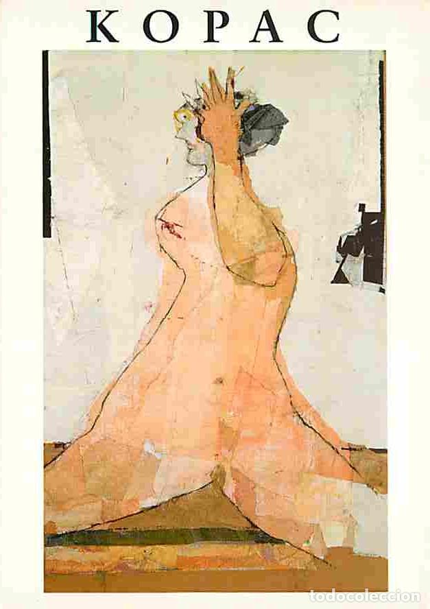 Postcards: Art - Peinture - Slavko Kopac - Femme se coiffant - CPM - Voir Scans Recto-Verso