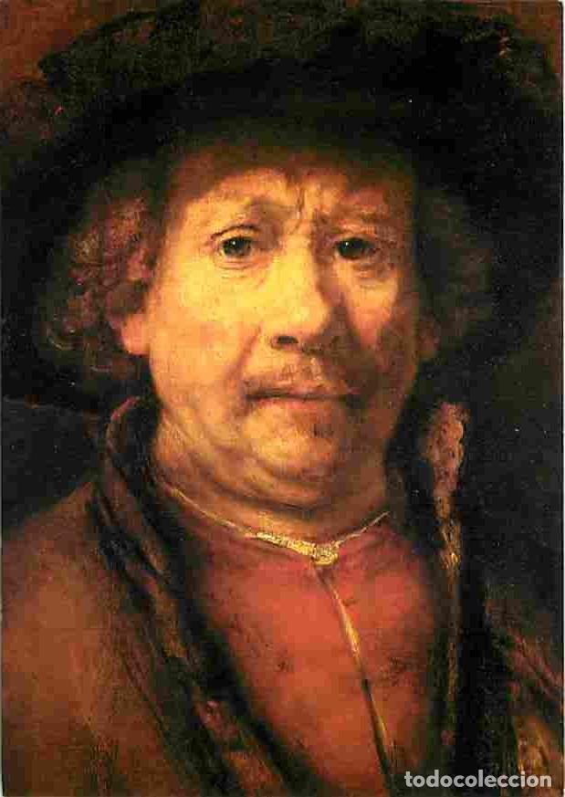 Cartes Postales: Art - Peinture - Rembrandt Van Rijn - Petit autoportrait - CPM - Voir Scans Recto-Verso