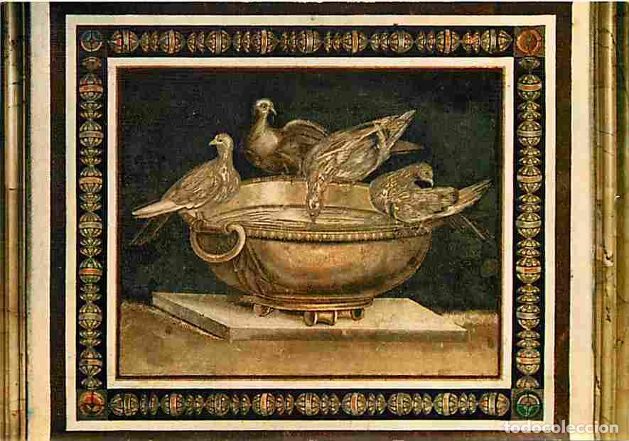 Postkarten: Art - Mosaique - Rome - Mus&eacute;e du Capitole - La mosaique des colombes - CPM - Voir Scans Recto-Verso