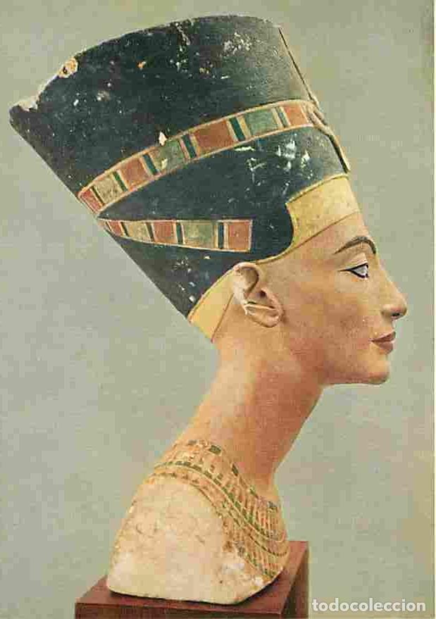 Postkarten: Art - Antiquit&eacute;s - Egypte - Buste de N&eacute;fertiti - Stiftung PreuBischer Kultur besitz - Staatliche Mus