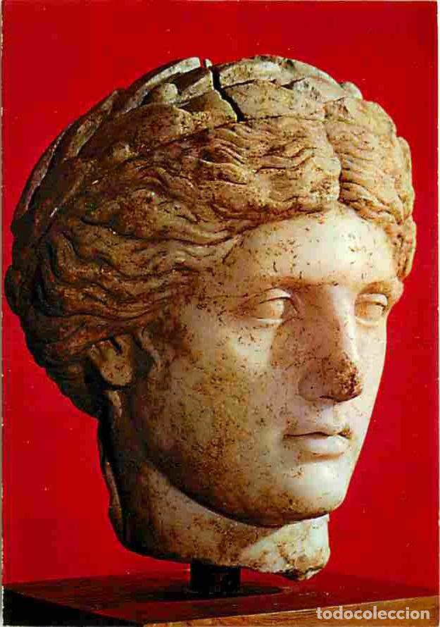 Cartes Postales: Art - Antiquit&eacute;s - Mus&eacute;e de Vaison la Romaine - Tete de V&eacute;nus laur&eacute;e - CPM - Voir Scans Recto-Verso