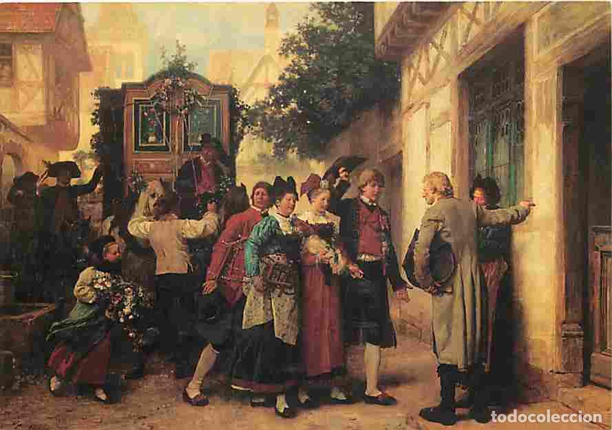 Cartes Postales: Art - Peinture - Gustave Brion - Le cort&egrave;ge nuptial - Carte Neuve - CPM - Voir Scans Recto-Verso