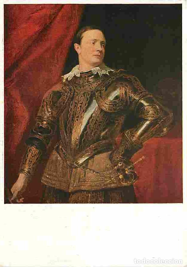 Cartes Postales: Art - Peinture - Anton Van Dyck - Portrait of a young General - Wien - Kunsthistorisches Museum - Hi