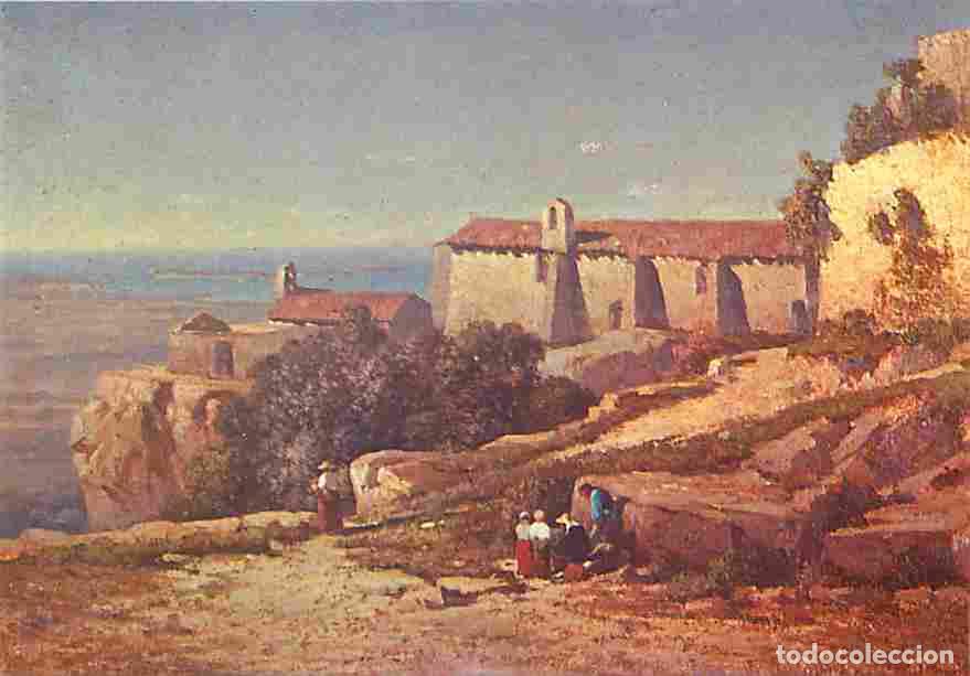 Postcards: Art - Peinture - Vieux-Six-Fours - Chapelles Saint Elme et Saint Roch vers 1860 - Carte Neuve - CPM