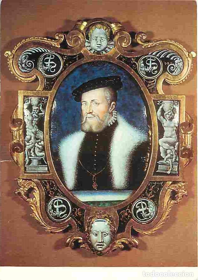 Postales: Art - Peinture - Le Conn&eacute;table de Montmorency par L&eacute;onard Limosin - Carte Neuve - CPM - Voir Scans R