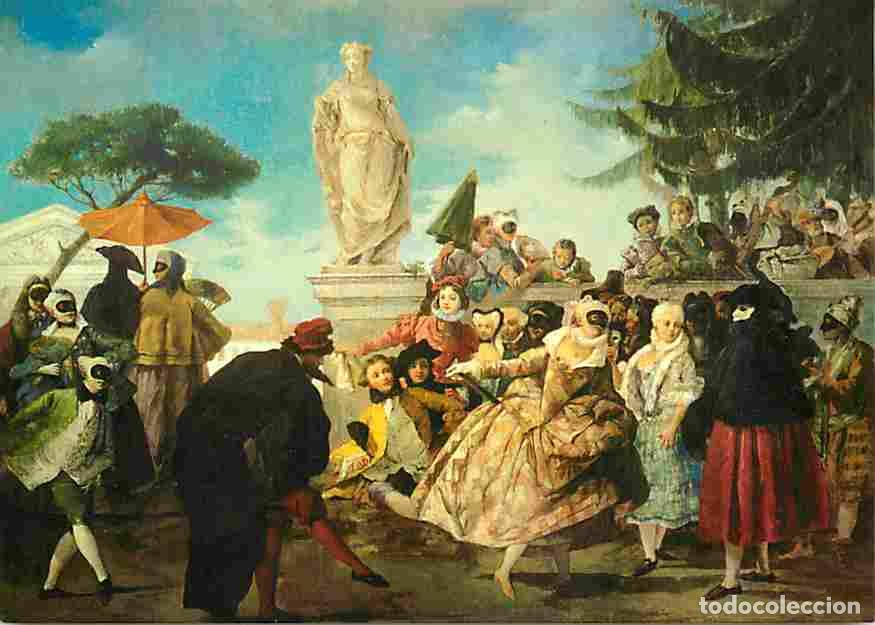 Postkarten: Art - Peinture - Lorenzo Tiepoldo - Le Menuet - Carte Neuve - CPM - Voir Scans Recto-Verso