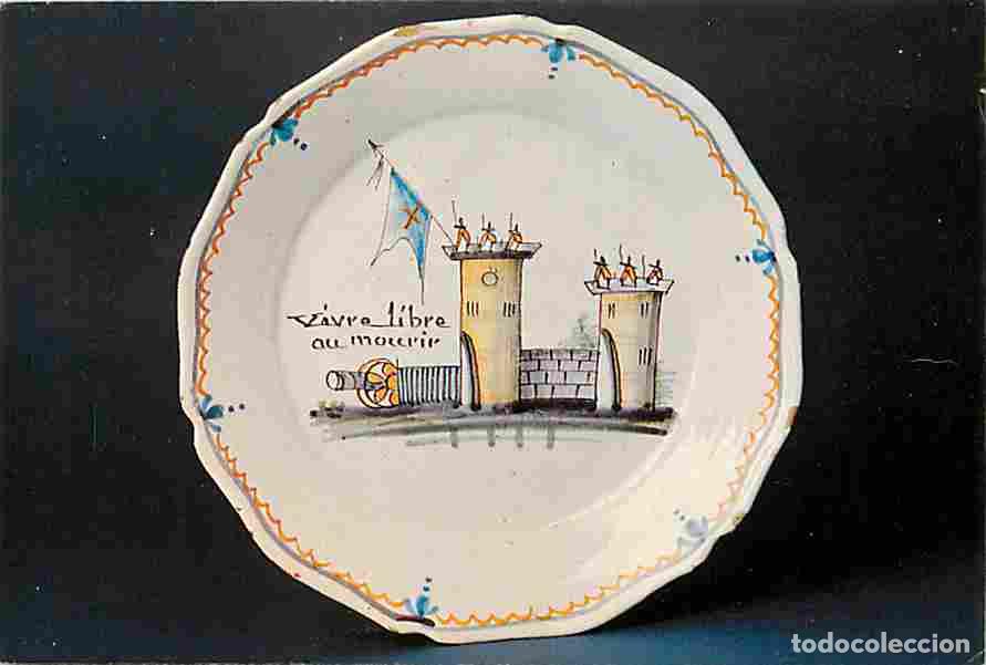 Postales: Art - Roanne - La plus belle collection de faiences r&eacute;volutionnaires - Ancienne collection Louis Hei