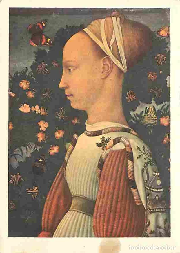 Cartes Postales: Art - Peinture - Antonio de Puccio dit Pisanello - Princesse de la Maison d'Este - Carte de la Loter