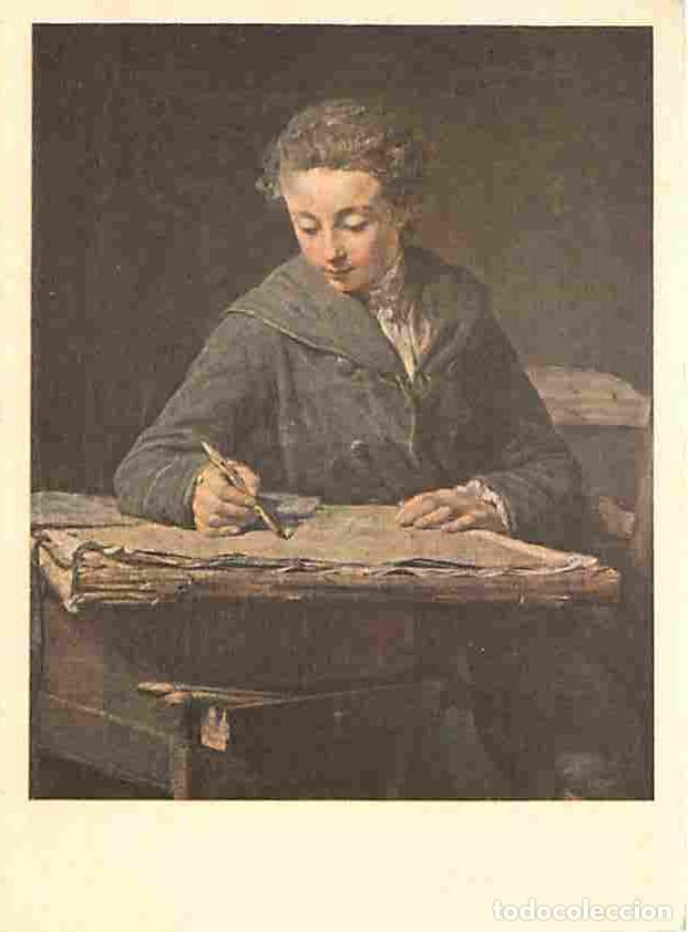 Cartes Postales: Art - Peinture - Nicolas-Bernard Lepicier - petit dessinateur - Carte de la Loterie Nationale - Mus&eacute;