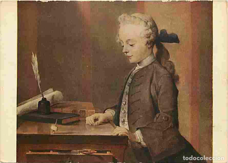 Postkarten: Art - Peinture - Jean-Baptiste Chardin - Ritratto di Godefroy - CPM - Voir Scans Recto-Verso