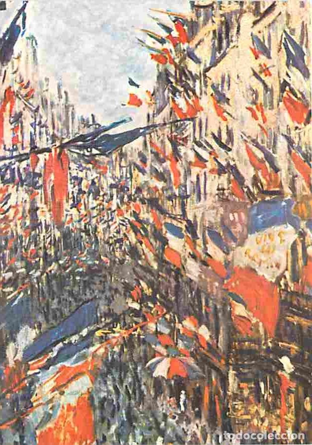 Postales: Art - Peinture - Claude Monet - La rue Saint-Denis, f&ecirc;te du 30 juin 1878 - CPM - Voir Scans Recto-Ve