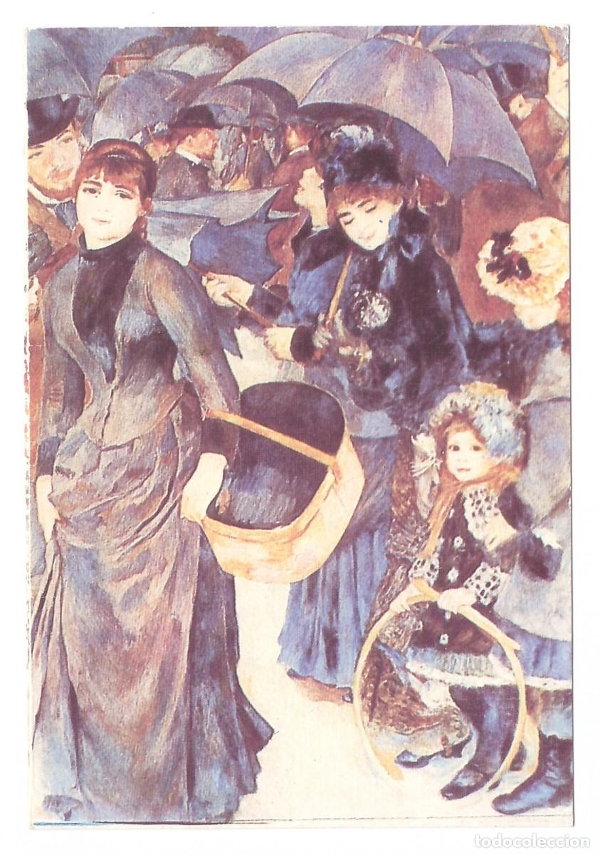Postales: The Umbrellas. Renoir. - Foto 1