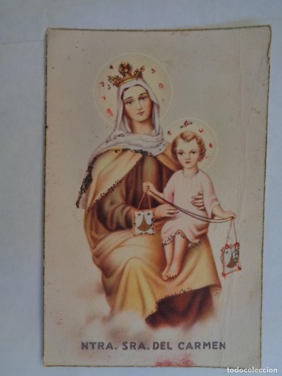 Postkarten: BONITA POSTAL DE NUESTRA SE&Ntilde;ORA DEL CARMEN , A&Ntilde;OS 40
