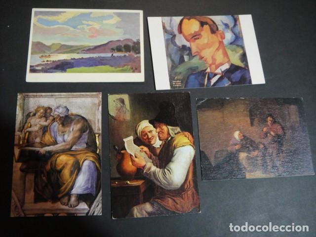 Postales: arte - lote de 38 postales - Foto 2