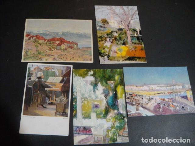 Postales: arte - lote de 38 postales - Foto 3