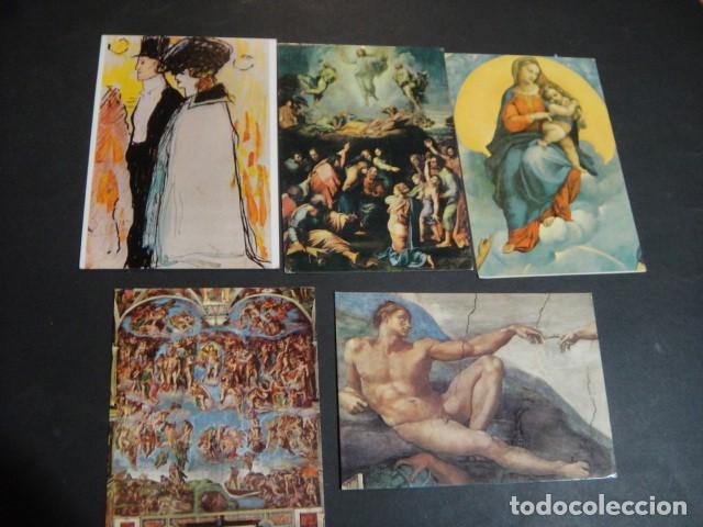 Postales: arte - lote de 38 postales - Foto 6