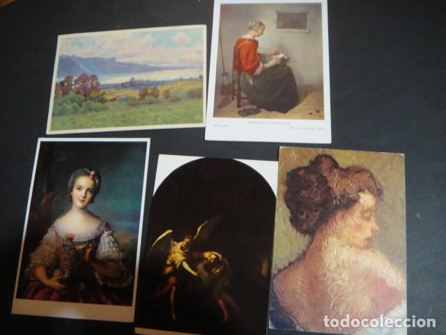 Postales: arte - lote de 38 postales - Foto 7
