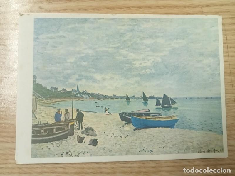 Postales: postal pro infirmis Monet Strand S/C - Foto 1