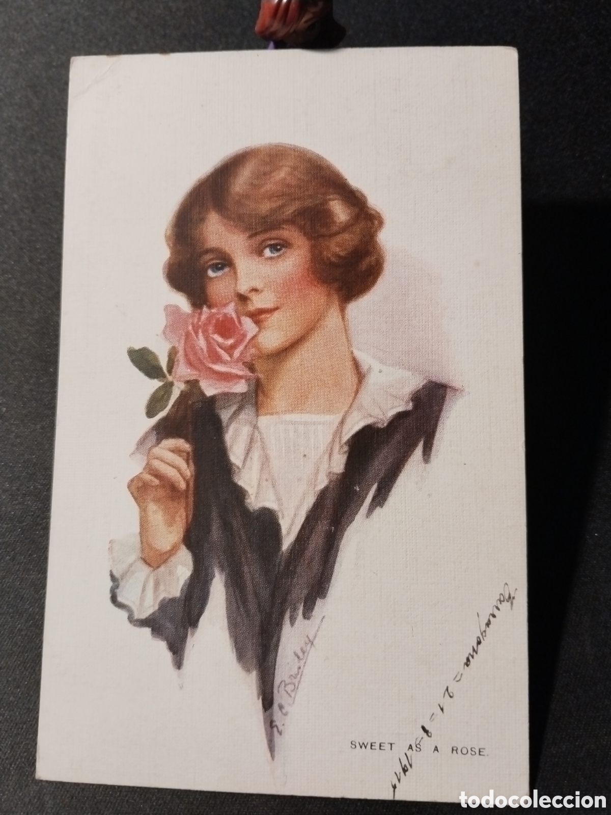Postales: Postal Tem&aacute;tica. Sweet as a rose - Foto 1