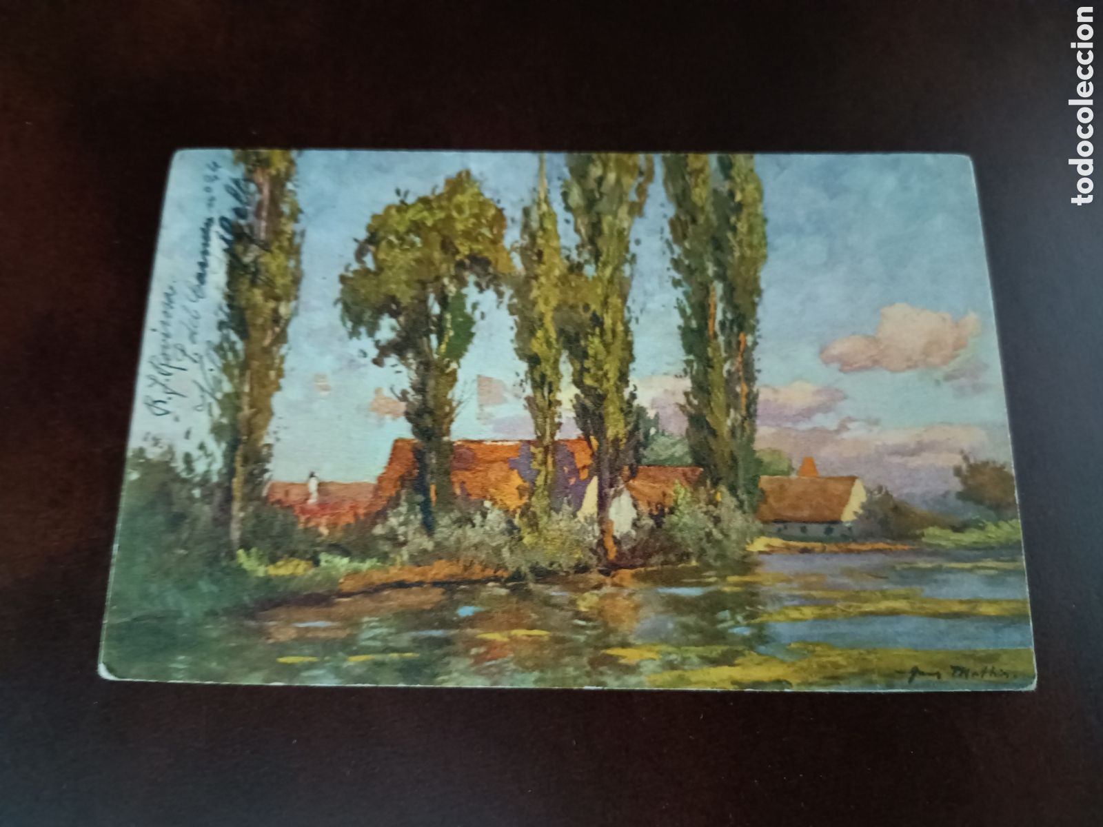 Postales: PAISAJE SUIZO - CIRCULADA 1942 - Foto 1
