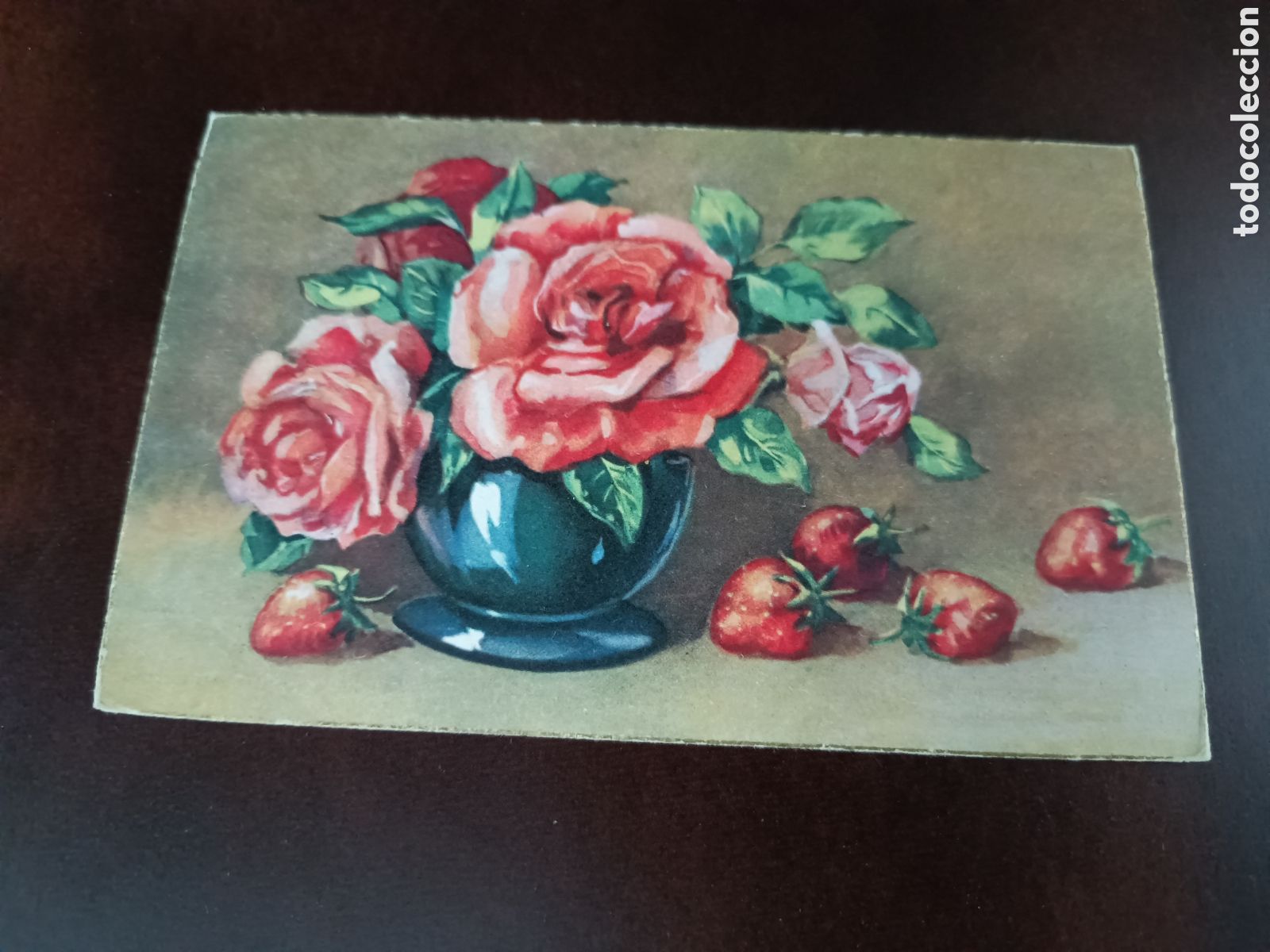 Postales: ROSAS - ED. COL&Oacute;N - CIRCULADA 1949 - Foto 1