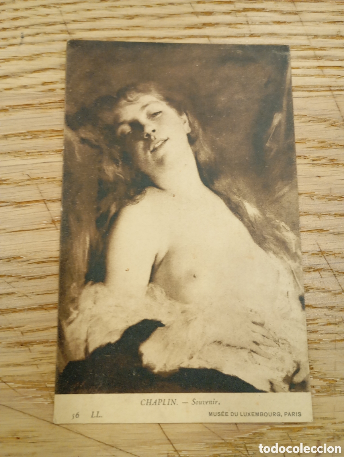Postales: CHAPLIN - SOUVENIR - MUS&Eacute;E DU LUXEMBOURG, PAR&Iacute;S - LL. - Foto 1
