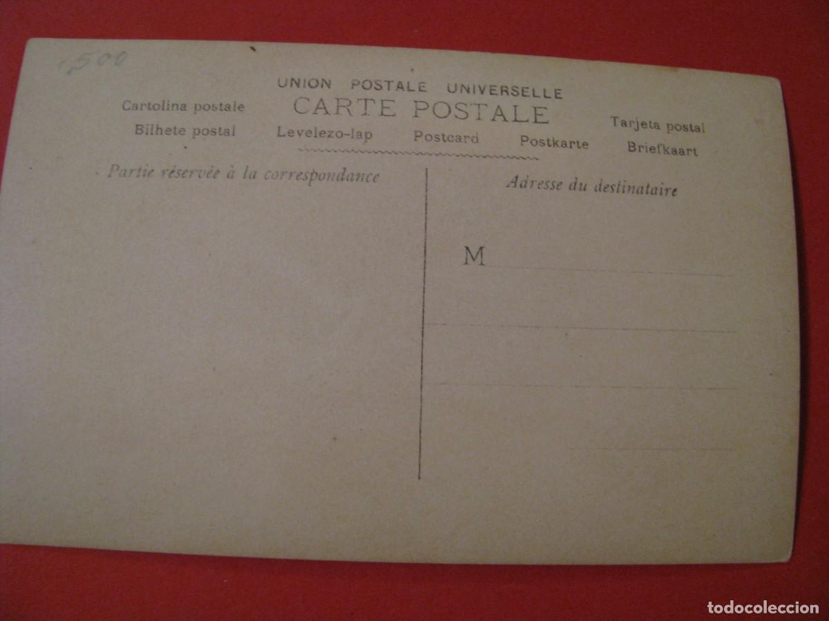 Postales: ANTIGUA POSTAL. SALON 1909. ETUDE, E. MULLER. - Foto 2