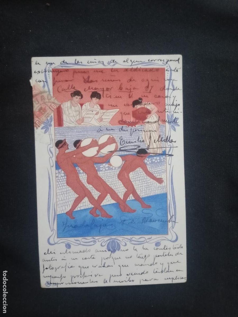 Postales: Postal de ilustrador. Sobre 1905 - Foto 1
