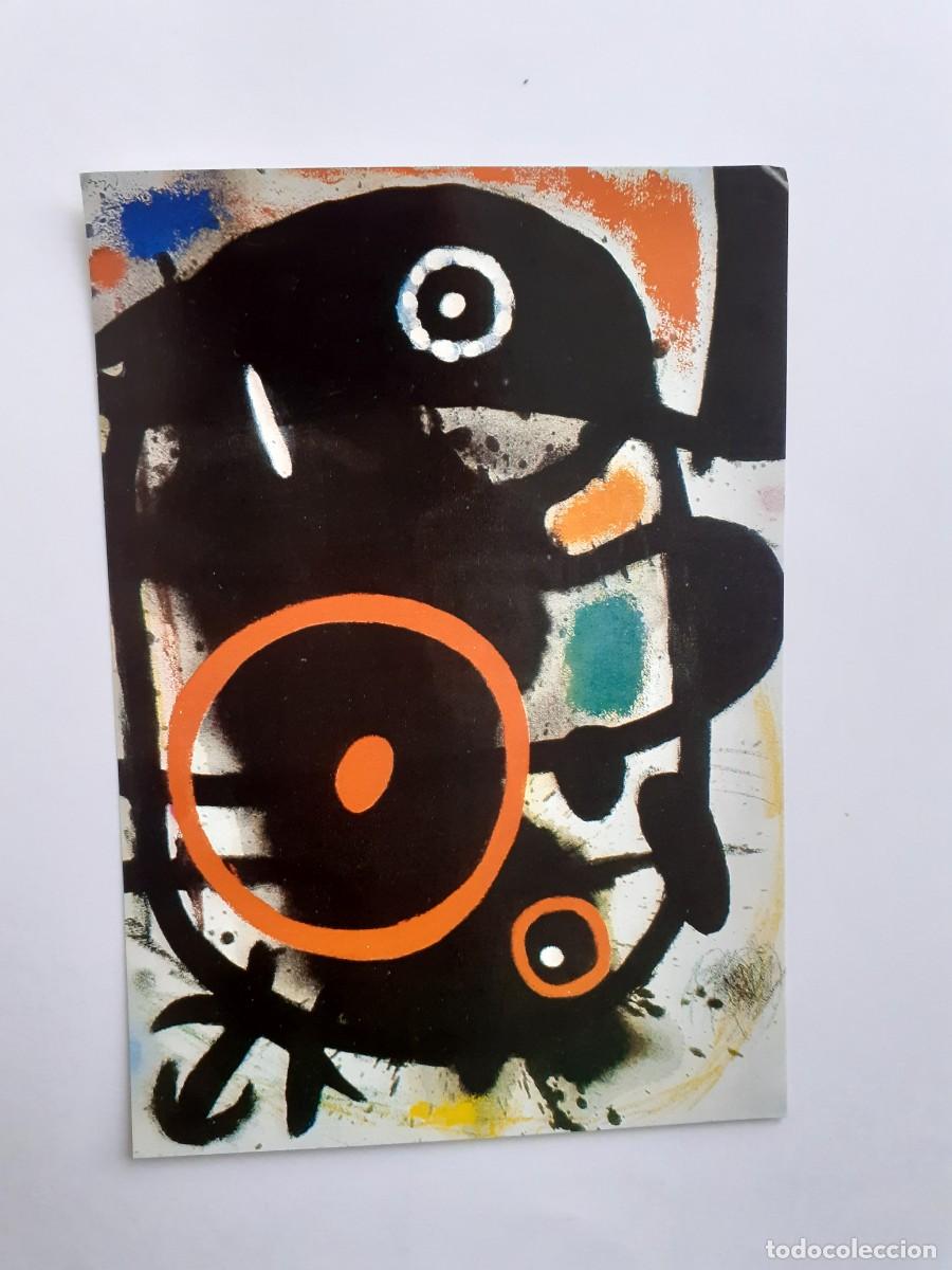 Postales: POSTAL - JOAN MIRO MUJER Y PAJARO - Foto 1