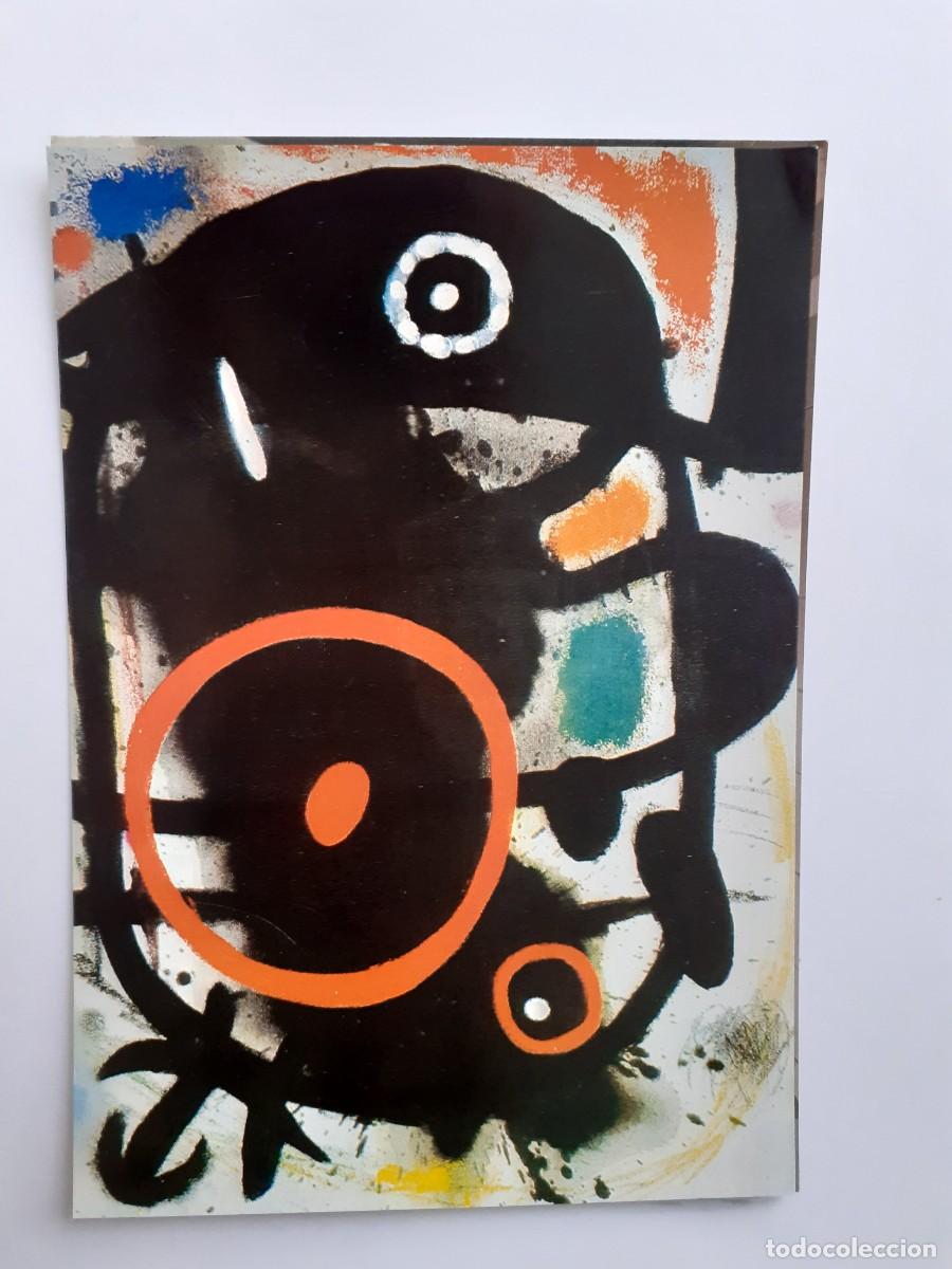 Postales: POSTAL - JOAN MIRO MUJER Y PAJARO - Foto 1