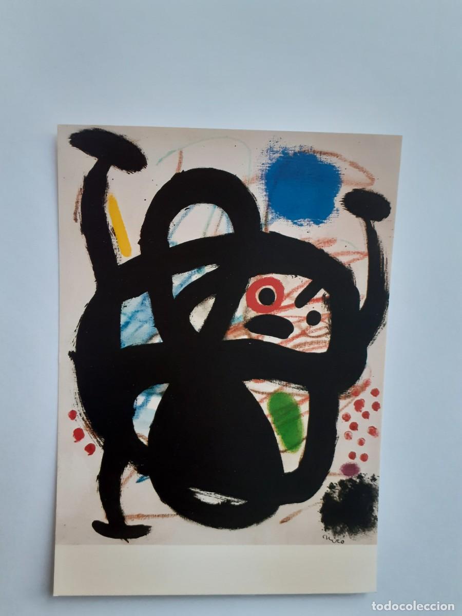 Postales: POSTAL TEMA ARTE - JOAN MIRO DONA - Foto 1