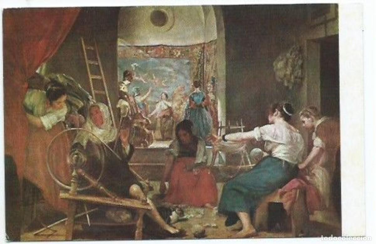 Postales: &rdquo; LAS HILANDERAS &rdquo;.- (VELAZQUEZ).- MUSEO DEL PRADO.- MADRID - Foto 1