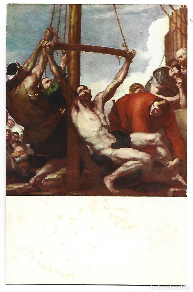Postales: &rdquo; MARTIRIO DE SAN BARTOLOME &rdquo;.- (RIBERA).- MUSEO DEL PRADO.- MADRID - Foto 1