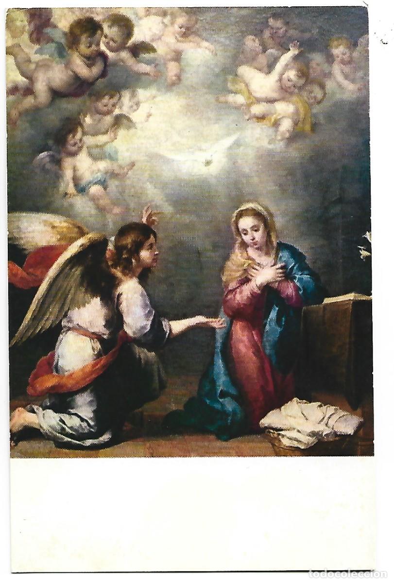 Postales: &rdquo; LA ANUNCIACION &rdquo;.- (MURILLO).- MUSEO DEL PRADO.- MADRID - Foto 1