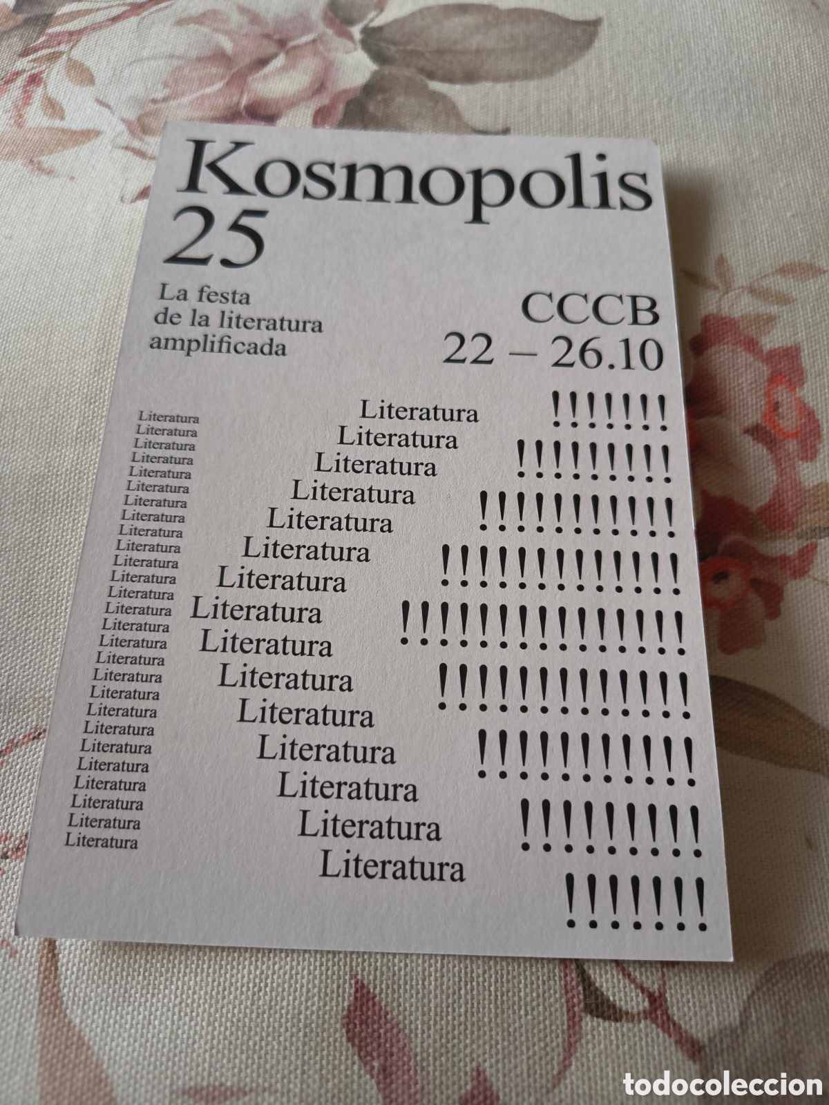 Postales: SIMIL POSTAL KOSMOPOLIS 25 - Foto 1