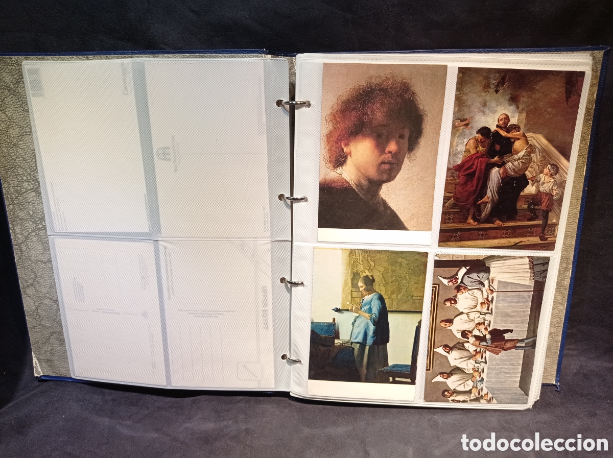 Postales: &Aacute;LBUM CON 95 POSTALES DE ARTE - Foto 3