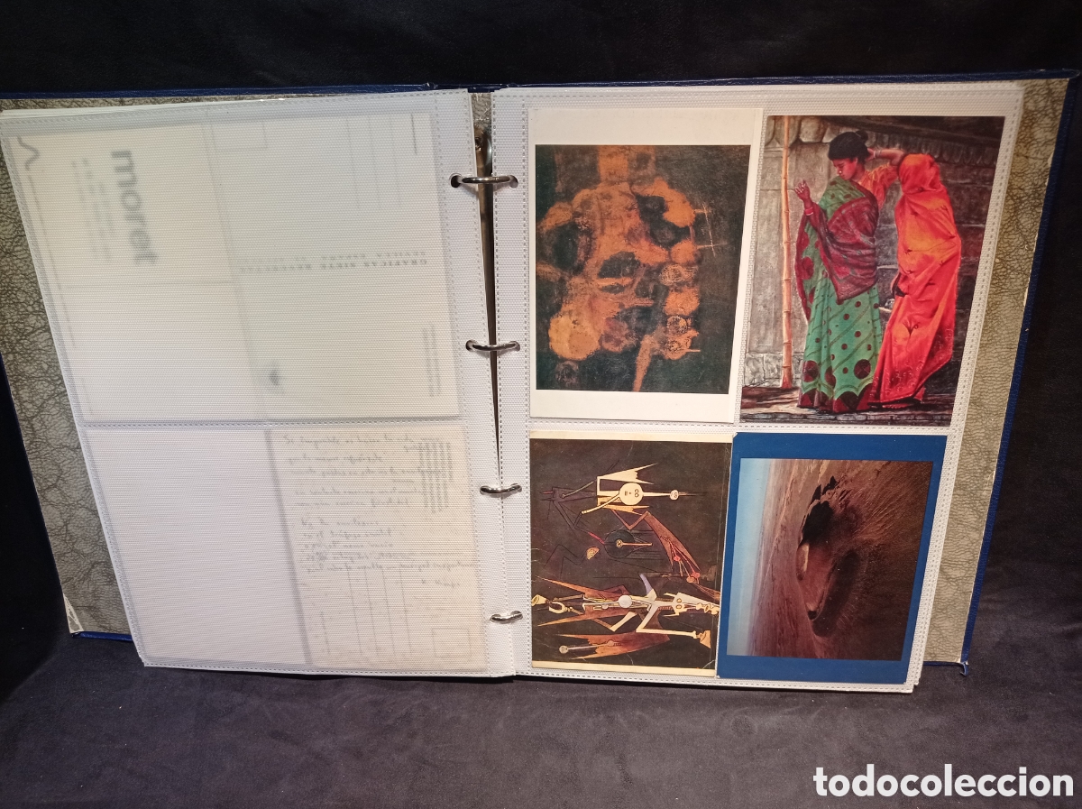 Postales: &Aacute;LBUM CON 95 POSTALES DE ARTE - Foto 10