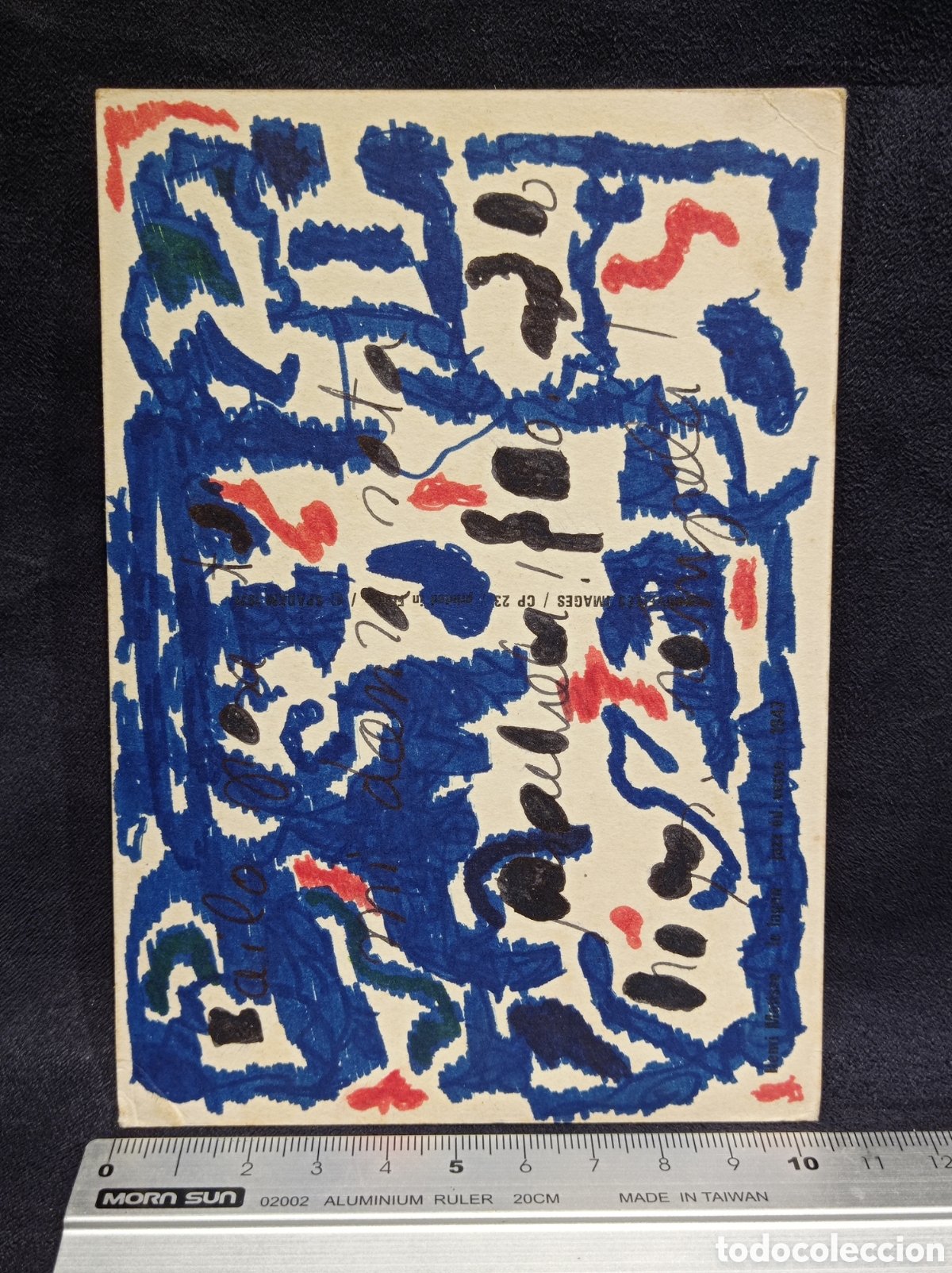 Postales: POSTAL MATISSE. ESCRITA Y PINTADA - Foto 2