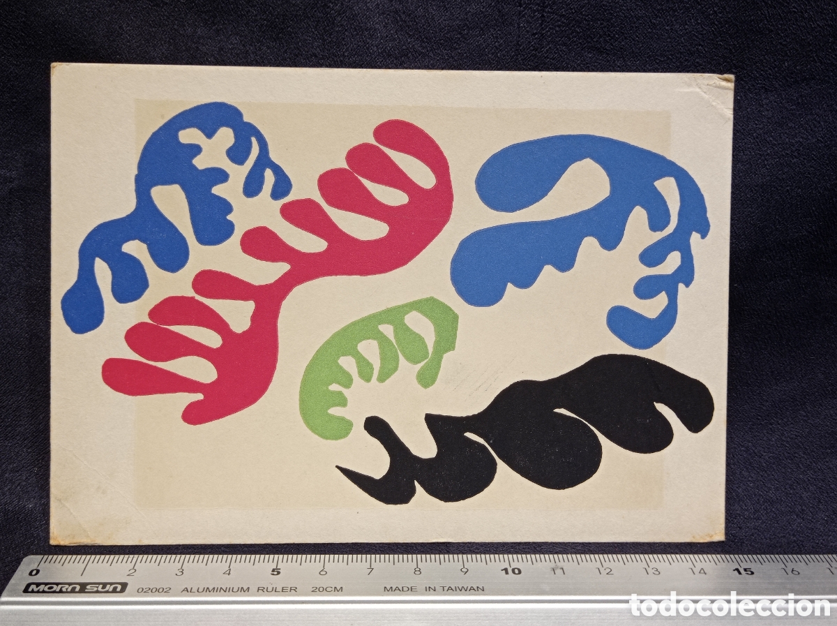 Postales: POSTAL MATISSE. ESCRITA Y PINTADA - Foto 1