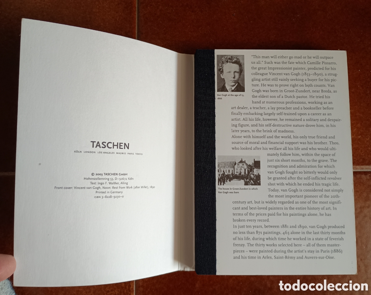 Postales: Libro 30 postales Van Gogh. Taschen - Foto 2