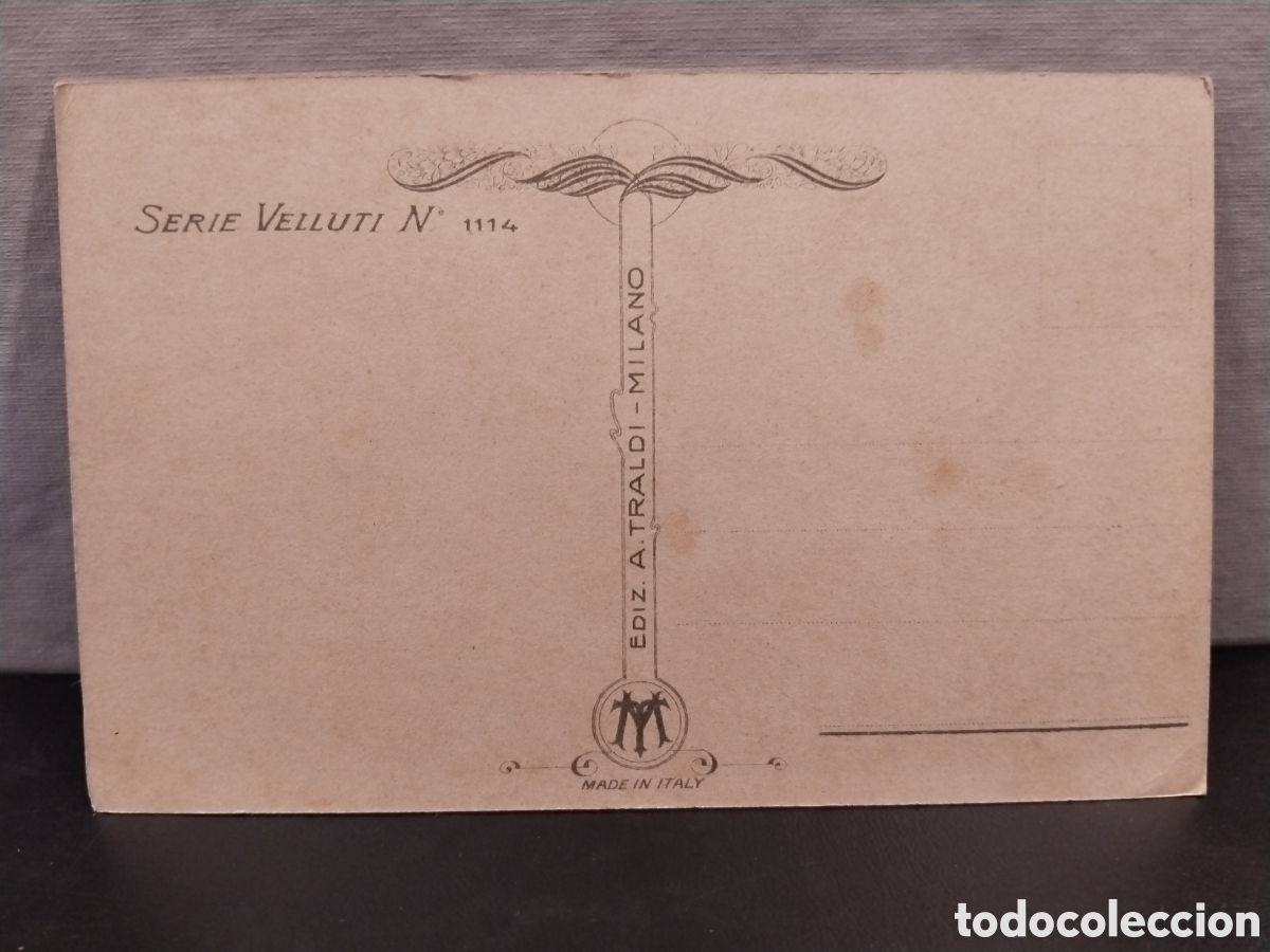 Postales: Postal Ilustrada. Rosas - Foto 2