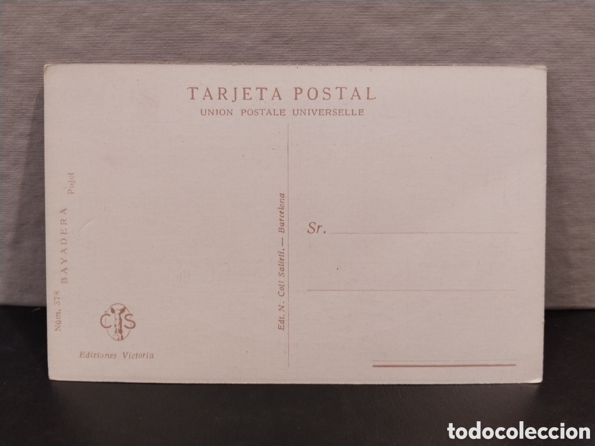Postales: Postal Ilustrada. Bayadera - Foto 2
