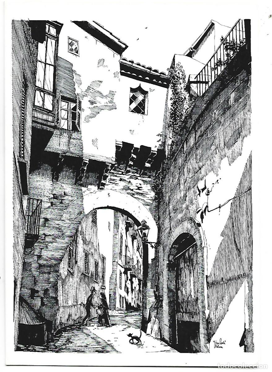 Postales: CALLE ALMUDAINA.- PALMA / MALLORCA - Foto 1