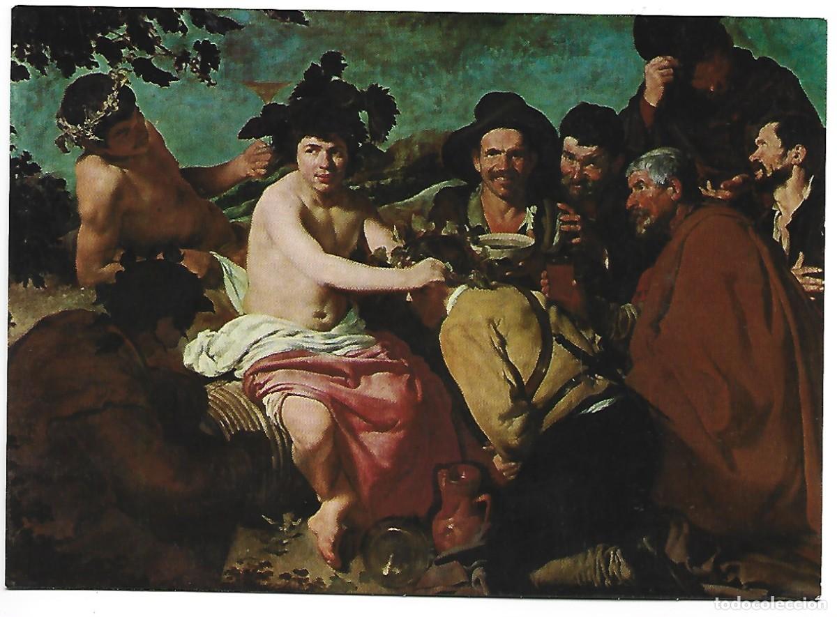 Postales: &rdquo; LOS BORRACHOS &rdquo;.- (VELAZQUEZ), MUSEO DEL PRADO / MADRID - Foto 1