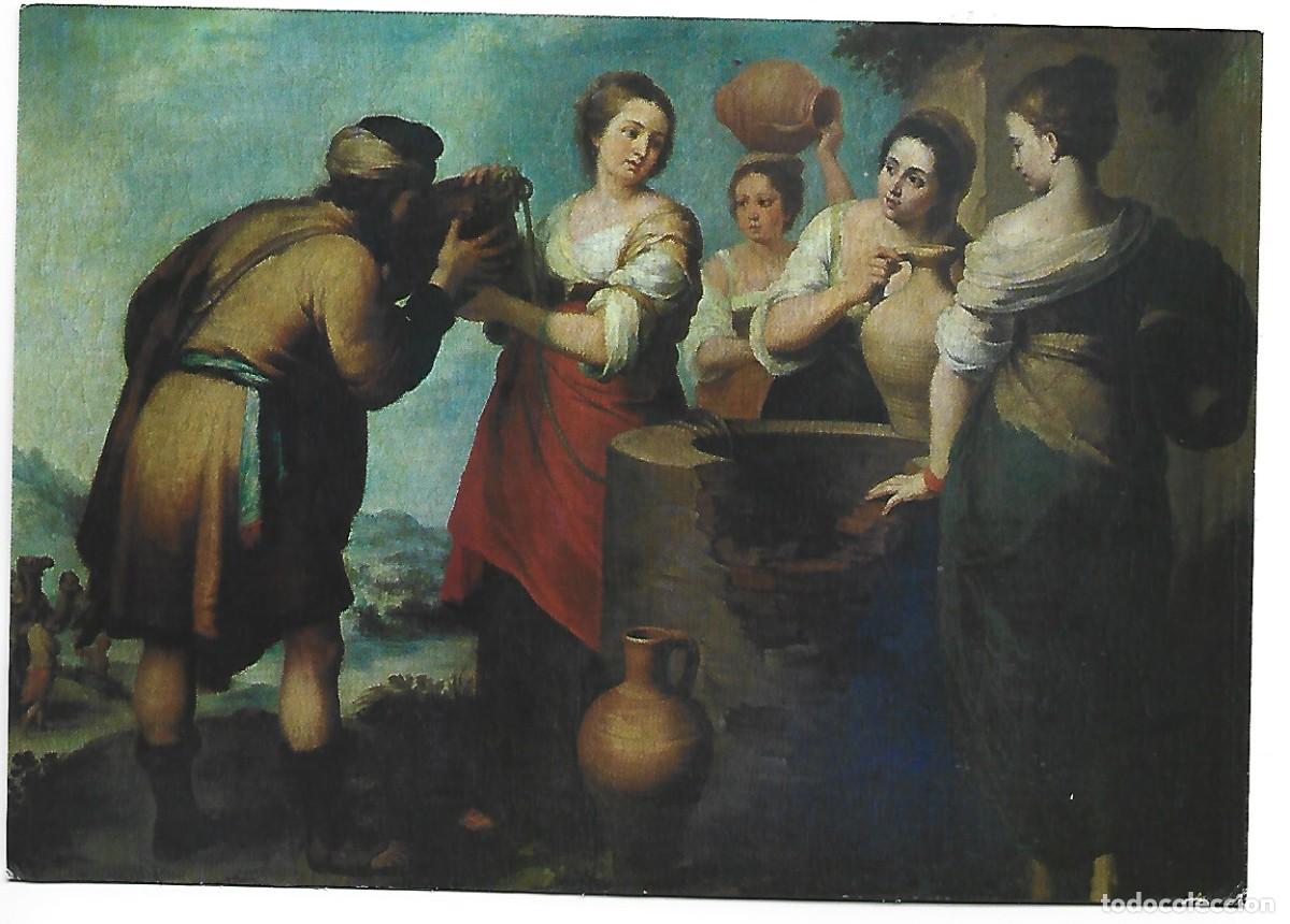 Postales: &rdquo; REBECA Y ELIZAR &rdquo;.- ( MURILLO ).- MUSEO DEL PRADO / MADRID - Foto 1