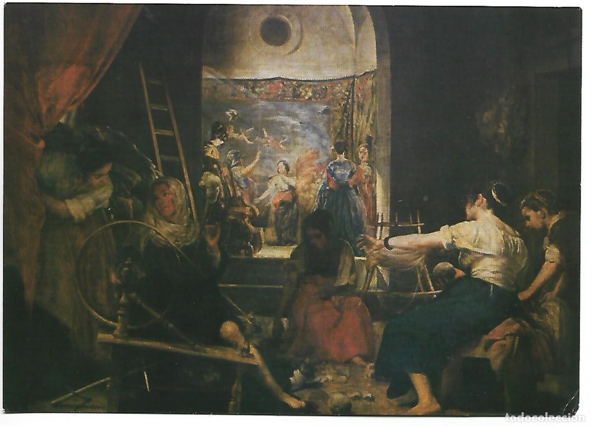 Postales: &rdquo; LAS HILANDERAS &rdquo;.- ( VELAZQUEZ ).- MUSEO DEL PRADO / MADRID - Foto 1